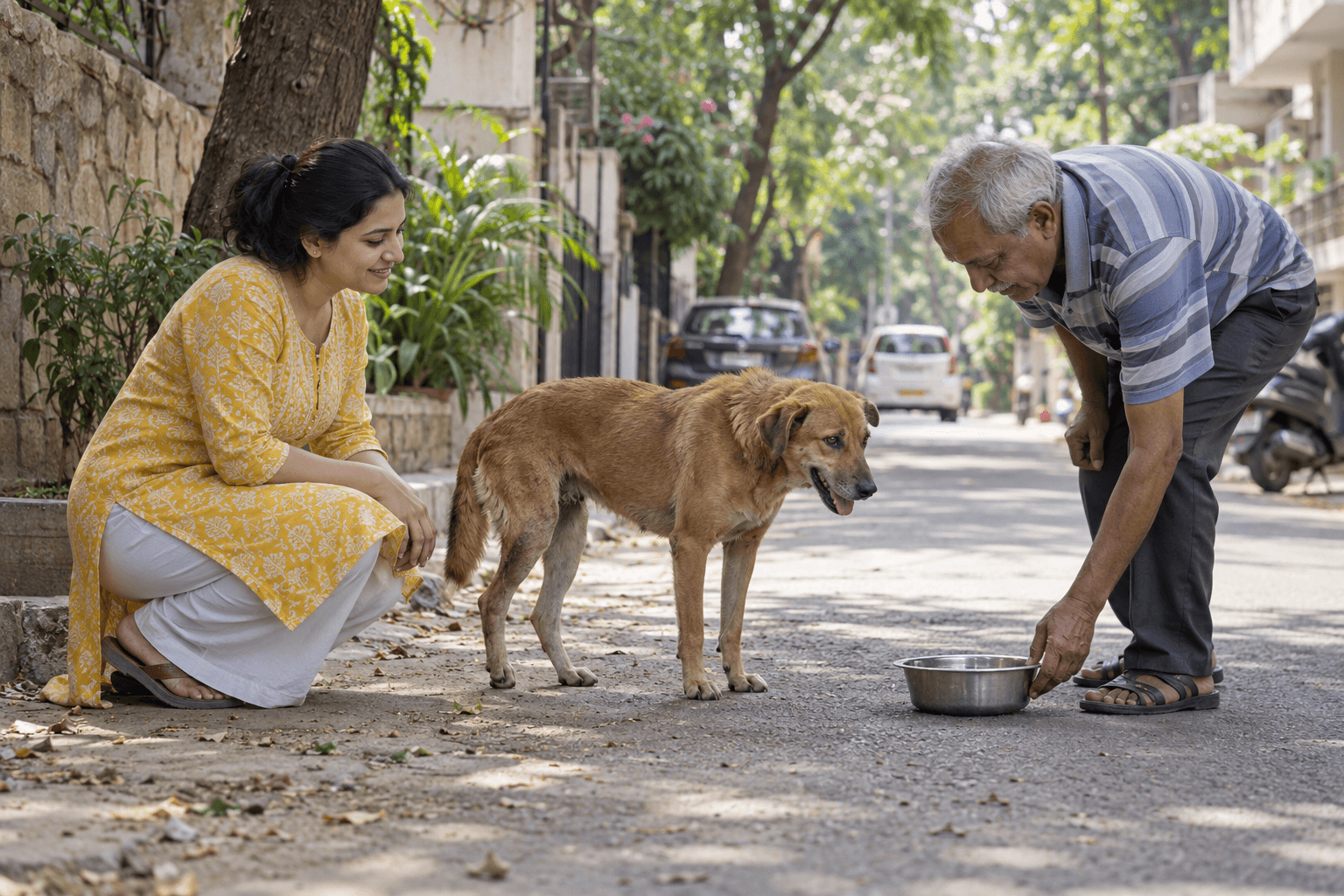 Dog case in General Delhi area