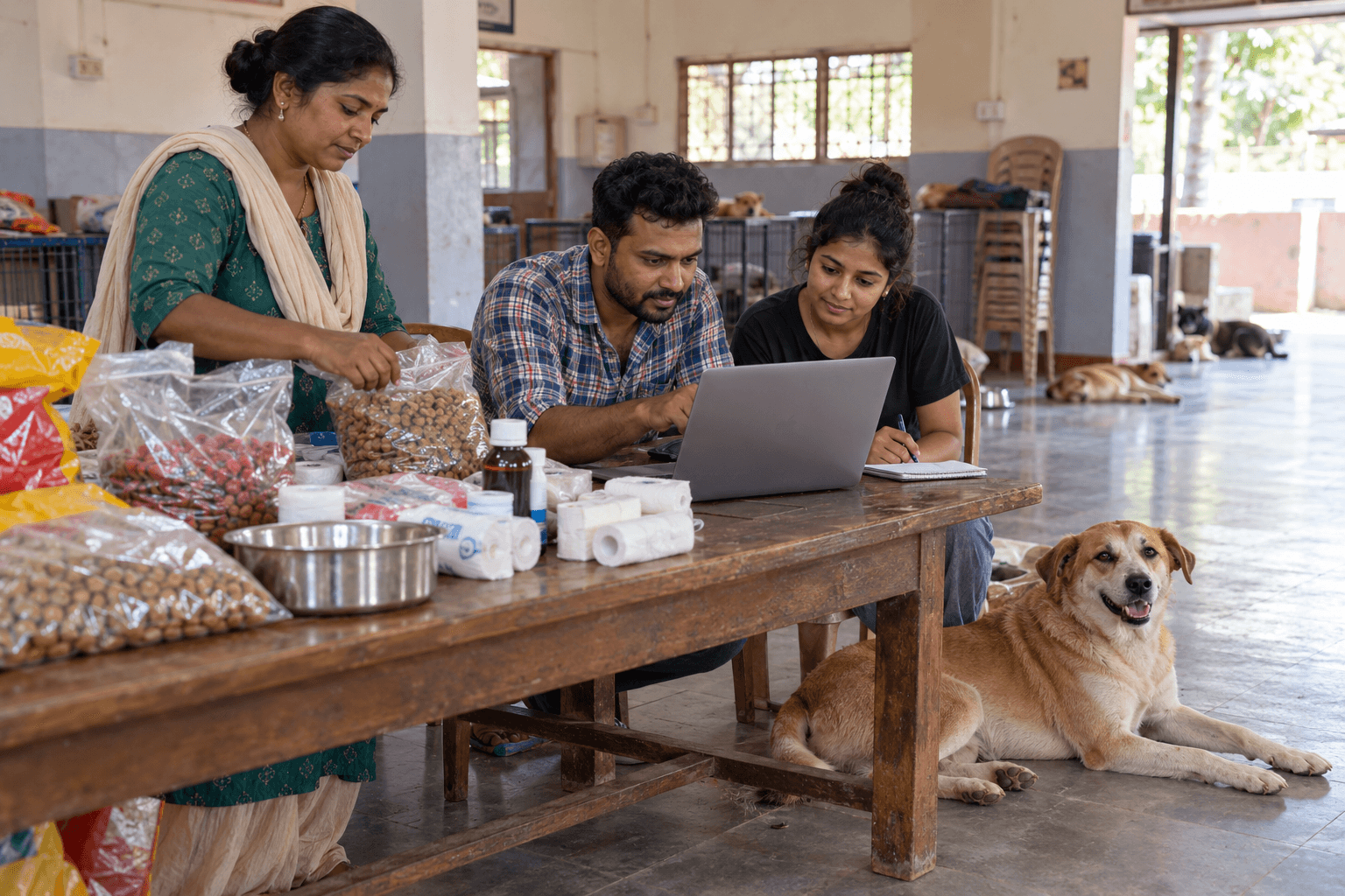 Animal-response guidance in practice